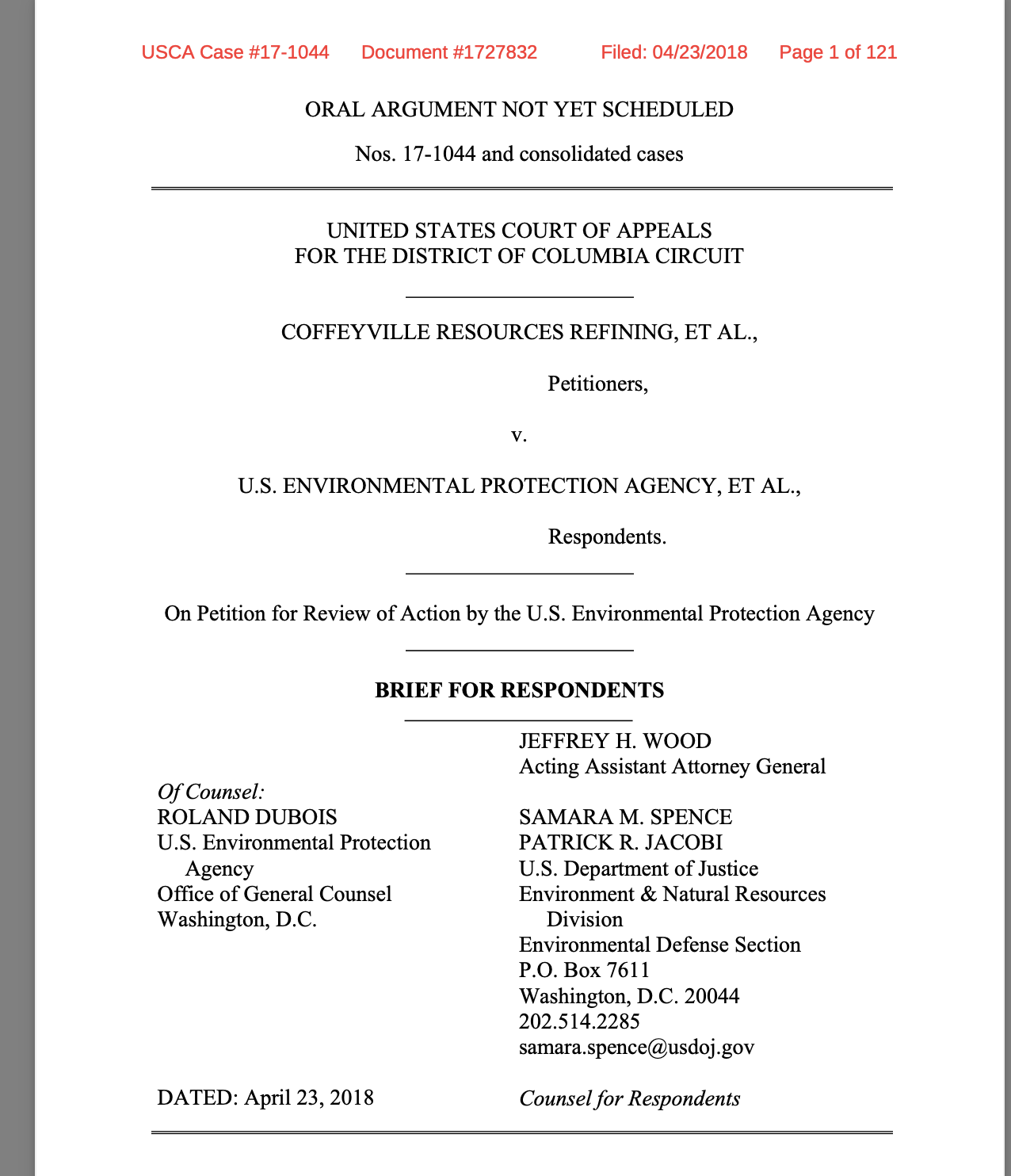 EPA brief cover