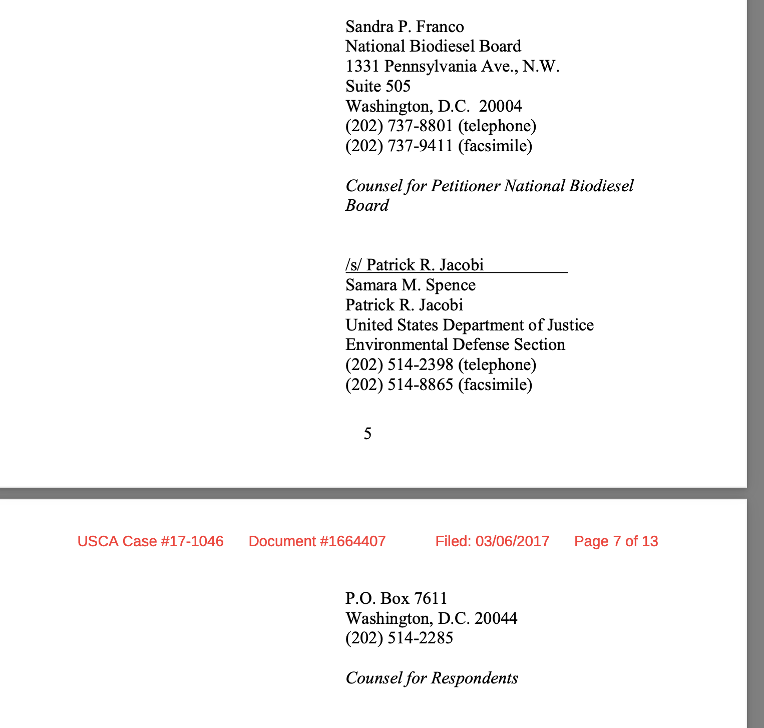 Counsel for respondent